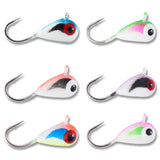 Tungsten Ice Fishing Lure Kit 6-Pack BI10