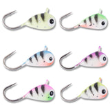 Tungsten Ice Fishing Lure Kit 6-Pack BI10