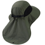 Unisex UPF 50+ Water Resistant Sun Hat with Neck Flap FH06