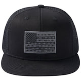 Unisex Flat Brim Trucker Cap