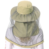 UPF 50+ Mosquito Sun Hat with Neck Flap