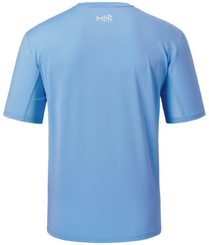 Men's UPF 50+ Short Sleeve Pocket T-Shirt FS26M - Bassdash