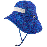 Youth UPF 50+ Sun Hat with Wide Brim Neck Flap Mesh Vent