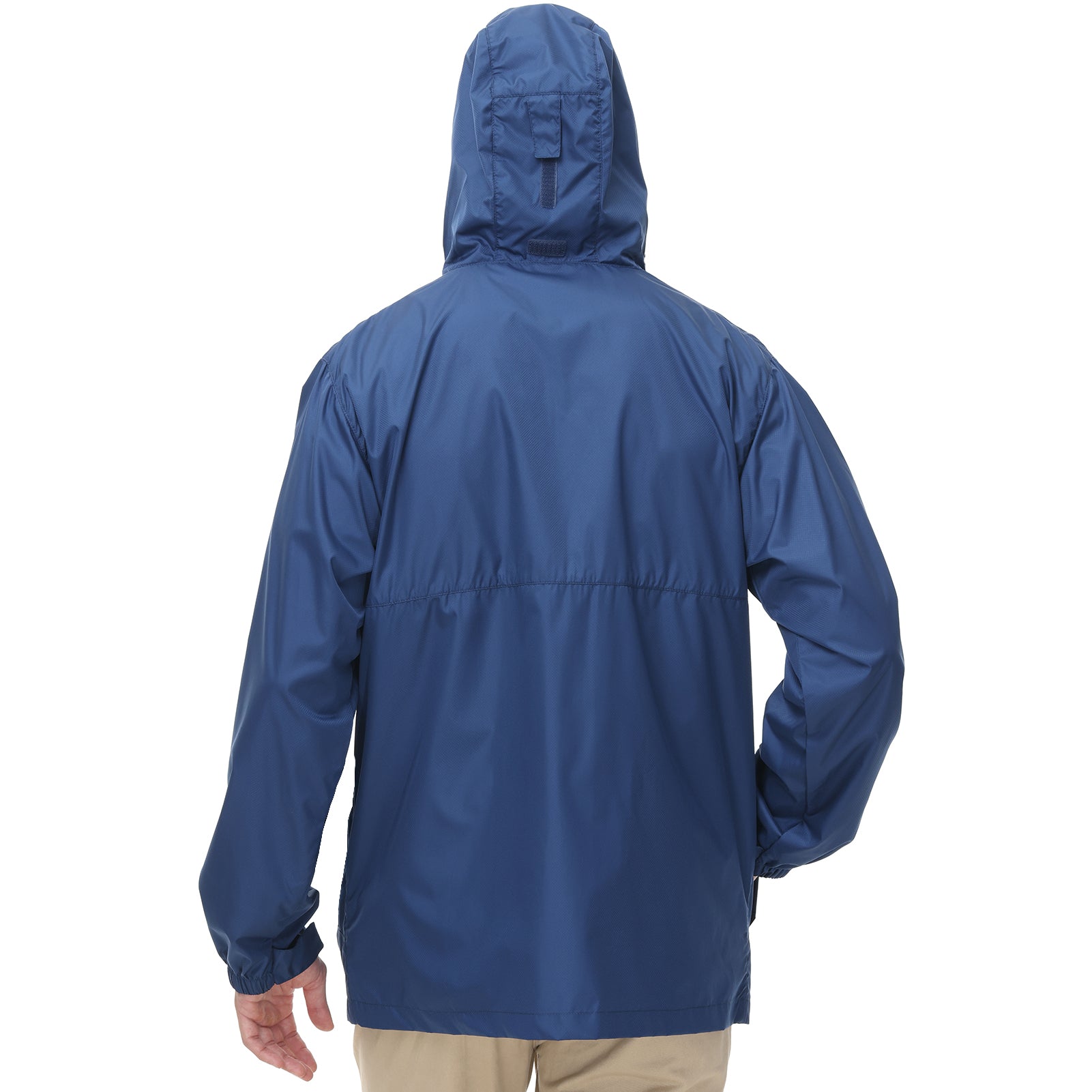 Lightbare Men's Water Resistant Ripstop Rain Coat LB02M
