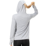 Lightbare Women's UPF 50+ Sun Protection Full Zip Hoodie Jacket