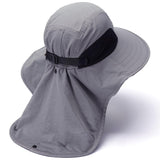 Unisex UPF 50+ Water Resistant Sun Hat with Neck Flap FH06