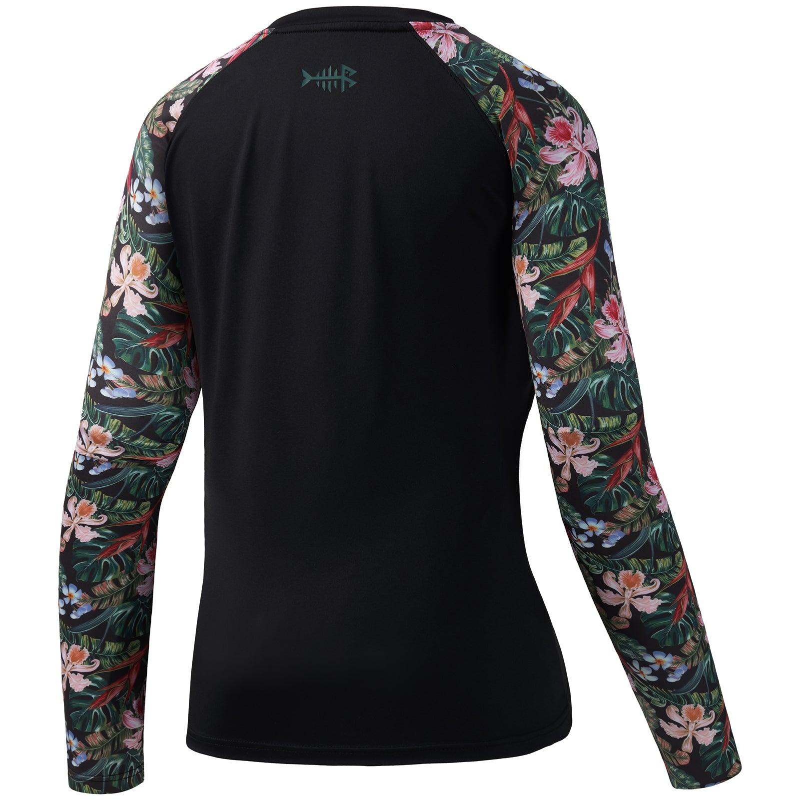 Women's Long Sleeve Fishing Shirts | Bassdash Fishing White/Light Grey Camo / L