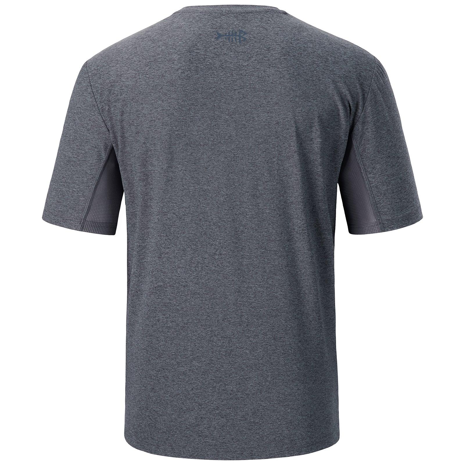 Men's UPF 50+ Short Sleeve Pocket T-Shirt FS26M - Bassdash