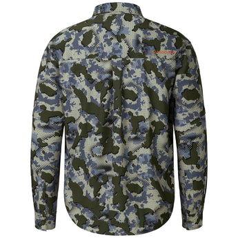 Men’s UPF 50+ Long Sleeve Button Down Hunting Shirt FS23M - Bassdash