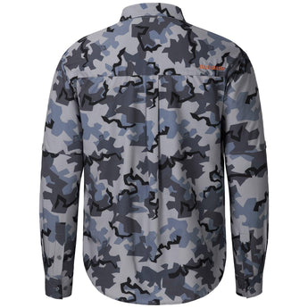 Men’s UPF 50+ Long Sleeve Button Down Hunting Shirt FS23M - Bassdash