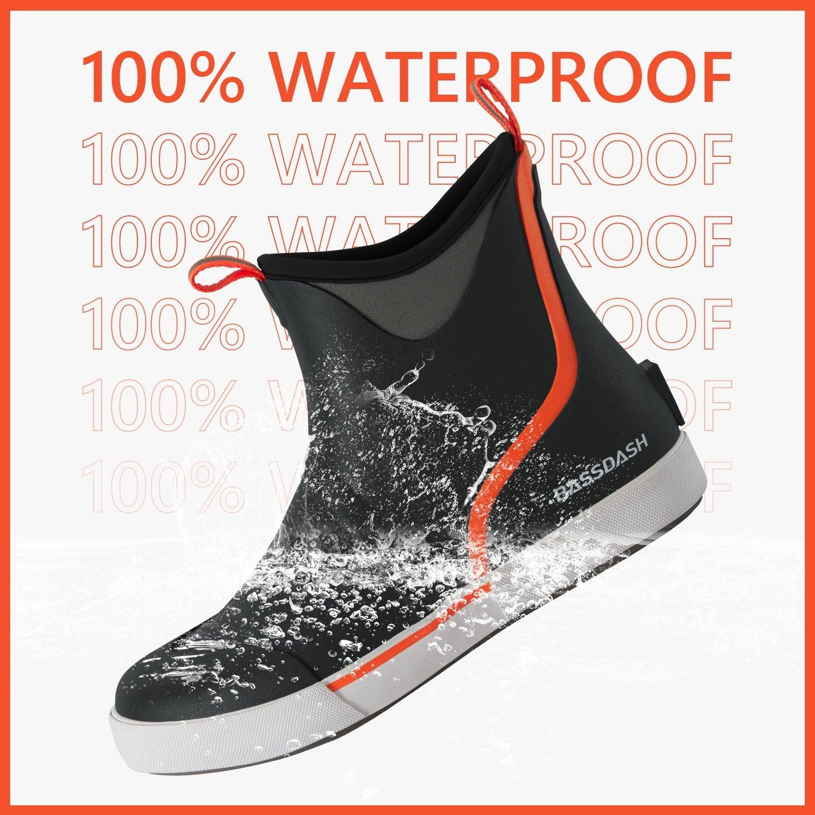 Mens Deck Boots for Fishing Waterproof