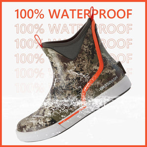 Men's 6 inch Waterproof Deck Boots - Bassdash
#color_grunge-camo