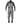 Men's 3D PVC Game Wader (Heather Grey) - Boot Foot - Bassdash