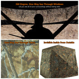 3 Person Silent Hunting Ground Blind P3-150