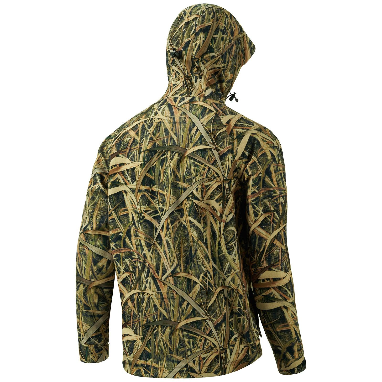 Men's Hunter Rain Jacket Breathable Camo Waterproof Hunting Jacket