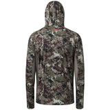 Men's UPF 50+ Long Sleeve Hunting Hoodie with Mask FS06M - Bassdash