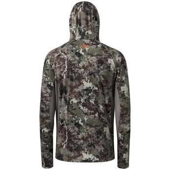 Men's UPF 50+ Long Sleeve Hunting Hoodie with Mask FS06M - Bassdash
