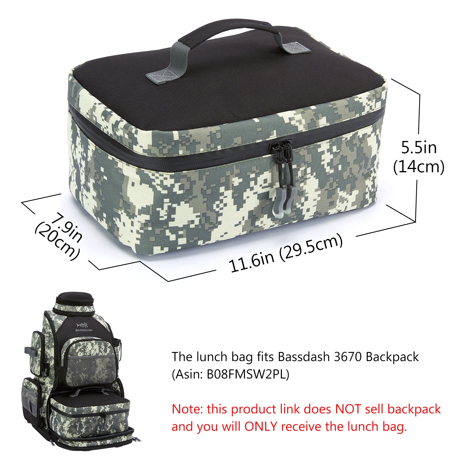 Water Resistant Insulated Lunch Bag