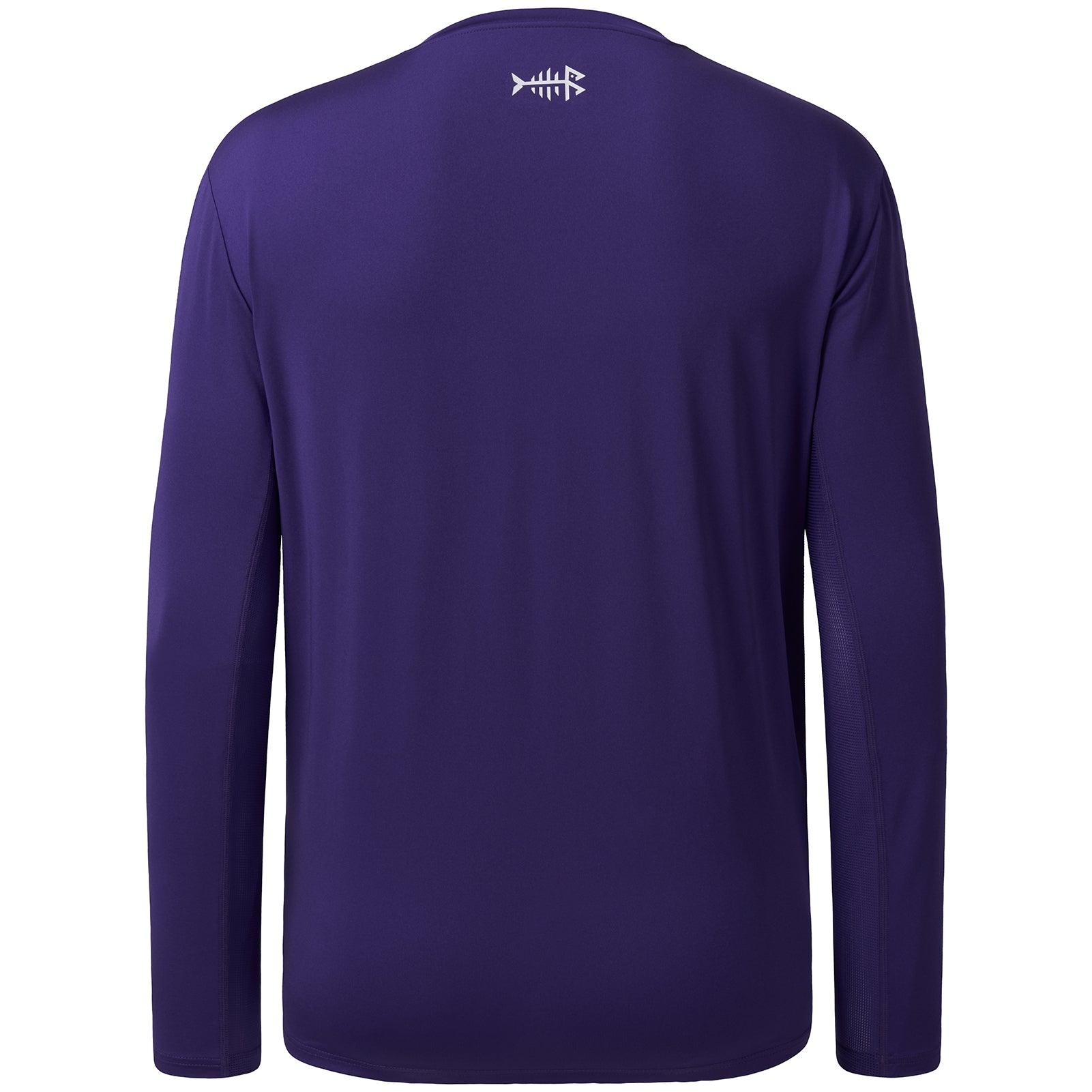 Men’s UPF 50+ Long Sleeve Fishing Shirt with Chest Pocket - Bassdash
