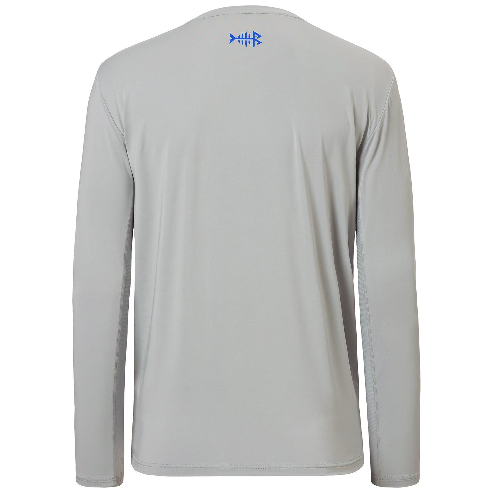 Fishing Shirt Outfitters - Angler's Collection: Tarpon - UPF 50+ Long Sleeve - White,MED