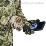 Men's Camo Hunting Gloves for Warm Weather HG01M