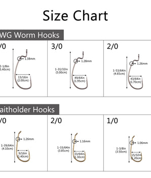 Baitholder Hooks 30 Pack - Bassdash