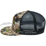 Unisex Flat Brim Trucker Cap - Highland3 - Bassdash