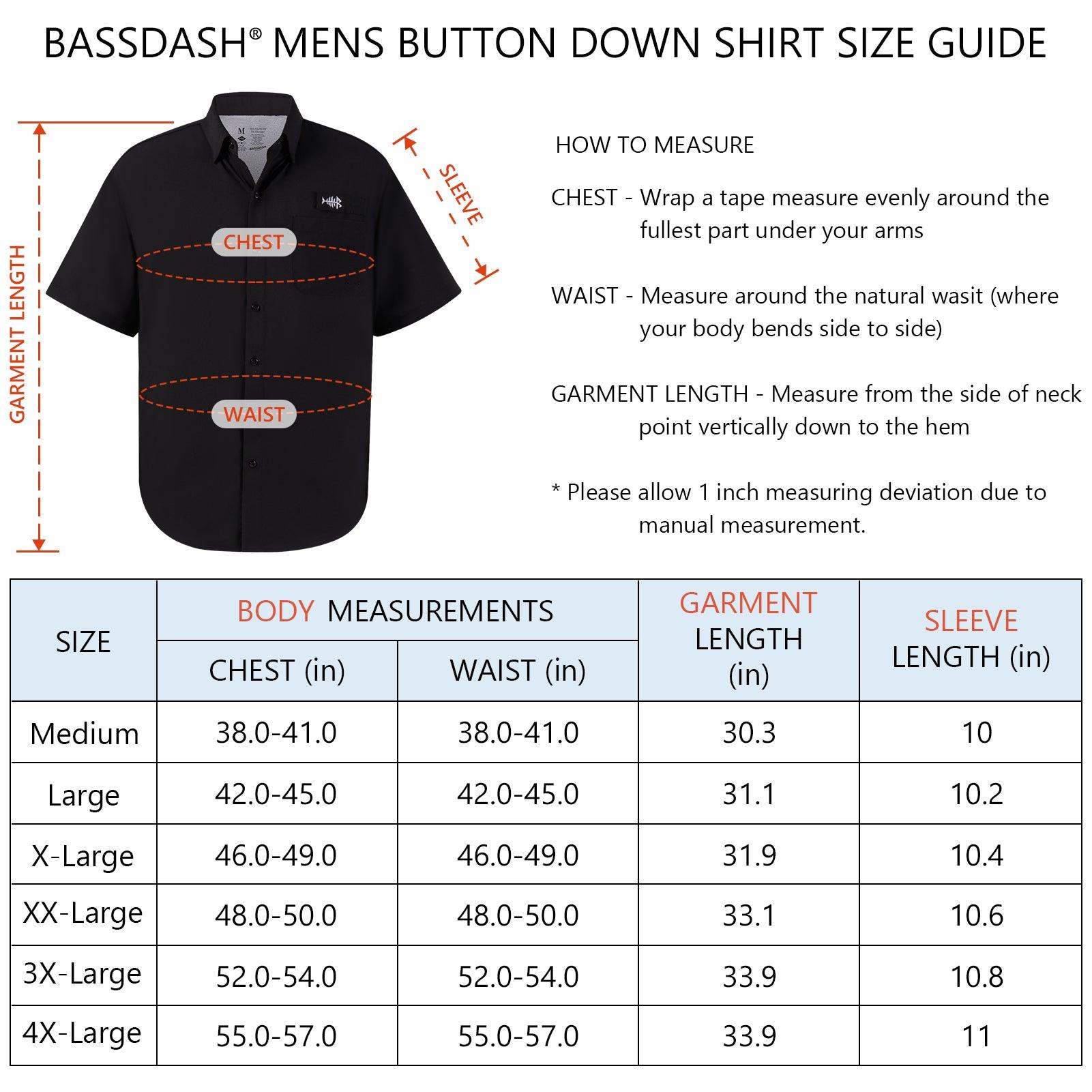 Mens Sun Protective Button Down Shirt | Bassdash Fishing White / XX-Large