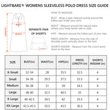 Women's UPF 50+ Polo Tennis Dress LB07W