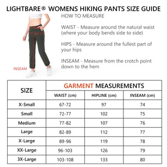 Women's Lightweight Cargo Hiking Pants LB11W - Bassdash