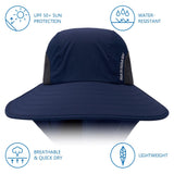 Unisex UPF 50+ Water Resistant Sun Hat with Neck Flap FH06