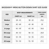 Men’s UPF 50+ Long Sleeve Button Down Hunting Shirt FS23M - Bassdash