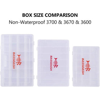 3600/3670/3700 Tackle Box with Adjustable Dividers - Bassdash