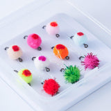 BASSDASH Fly Fishing Wet Flies Streamers Nuke Eggs for Trout Steelhead