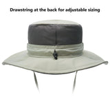 Unisex UPF 50+ Wide Brim Bucket Hat with Detachable Neck Flap FH02