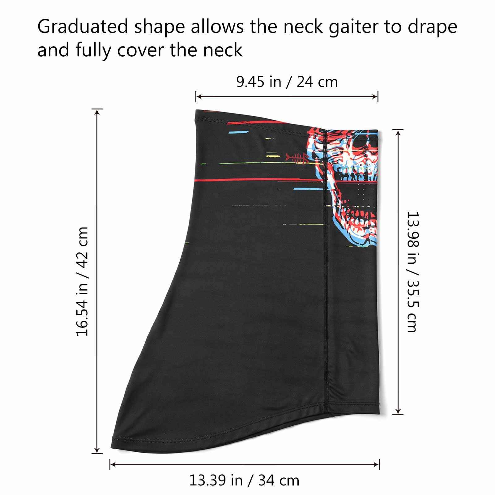 UPF 50+ Neck Gaiter with Breathable Holes - Bassdash