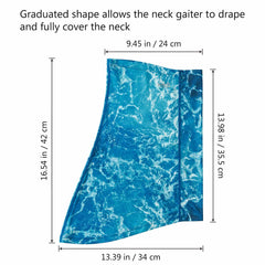 UPF 50+ Neck Gaiter with Breathable Holes - Bassdash