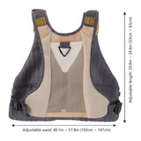 Bassdash Multi Pocket Fishing Vest FV12