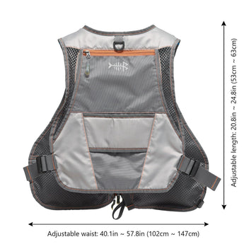 FV07 Fishing Vest for Men Women - Bassdash