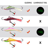 Ice Fishing Lures for Bass Perch Walleye Pike