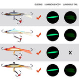 Ice Fishing Lures for Bass Perch Walleye Pike