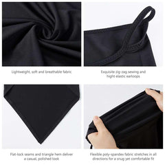 UPF 50+ UV Protection Earloop Neck Gaiter Windproof Bandanas - Bassdash