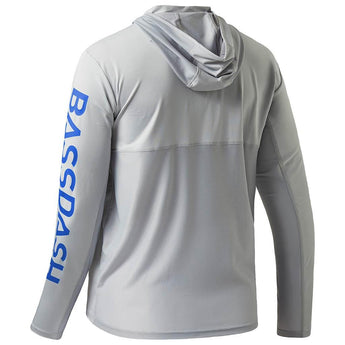 Men’s UPF 50+ Sun Long Sleeve Fishing Hoodie FS03M - Bassdash
