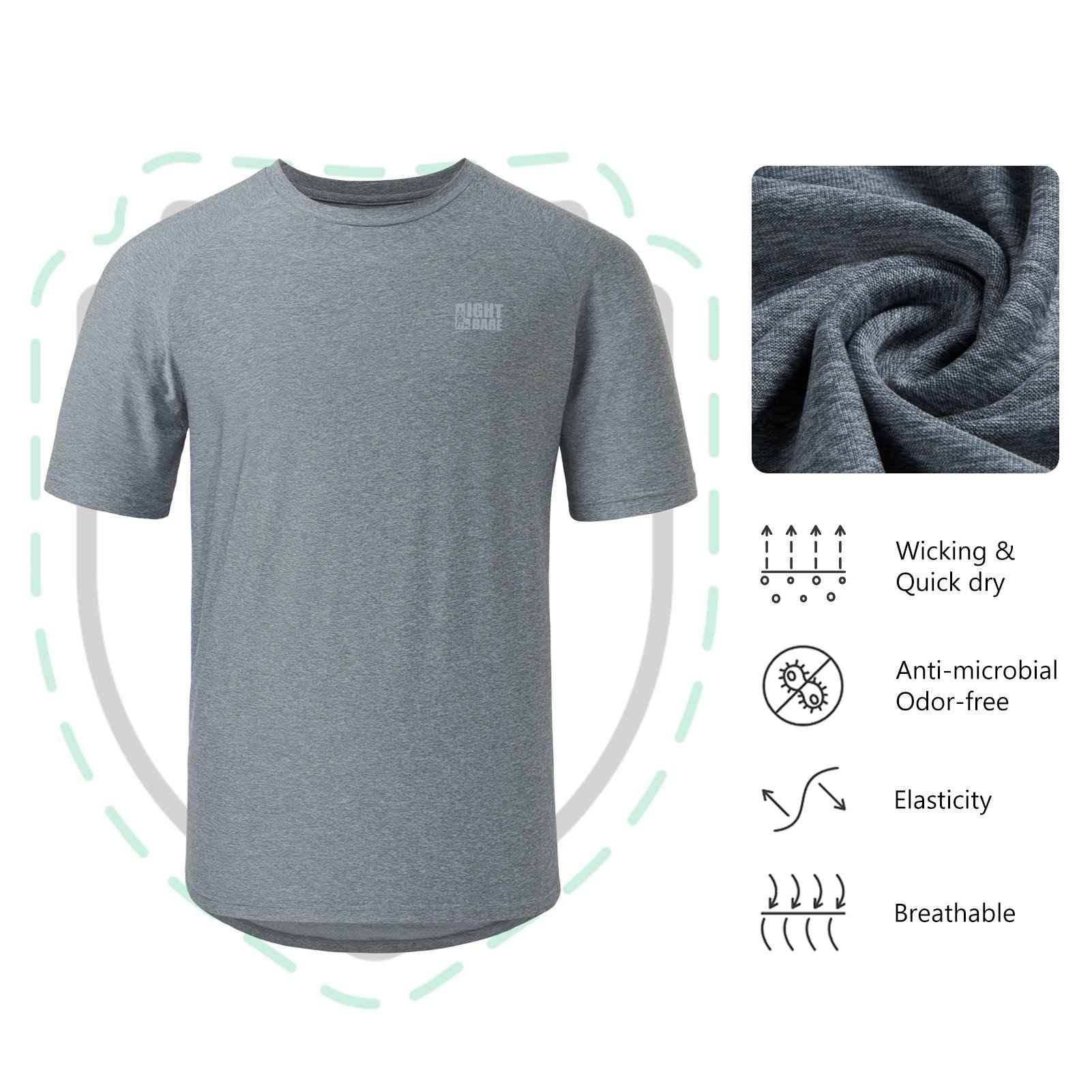 Men's Premium Anti-Odor Undershirt Pack — Crewneck