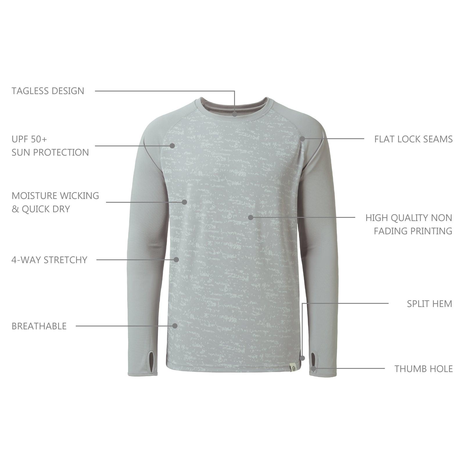 Lightbare Men's UPF 50+ Performance Casual Pocket T-Shirt - Bassdash