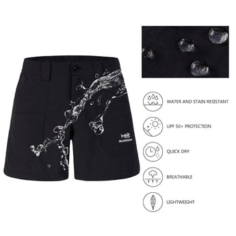 Youth 5in UPF 50+ Quick Dry Fishing Shorts FP03Y - Bassdash