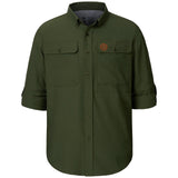 Men’s UPF 50+ Long Sleeve Button Down Hunting Shirt FS23M - Bassdash