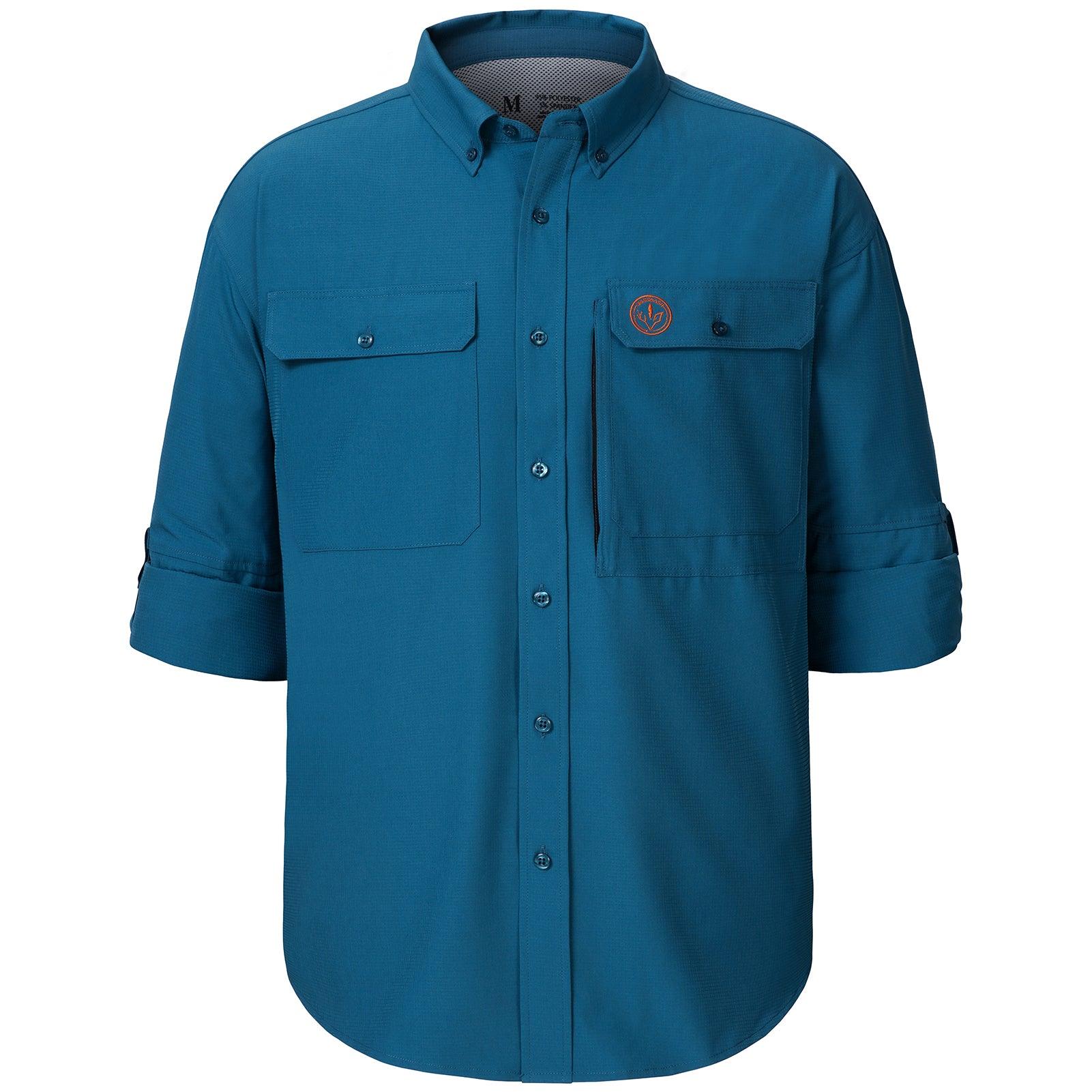 Sun protection Men's long sleeve hunting shirts | Bassdash Hunting