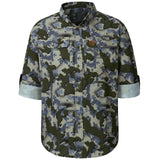 Men’s UPF 50+ Long Sleeve Button Down Hunting Shirt FS23M - Bassdash