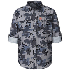 Men’s UPF 50+ Long Sleeve Button Down Hunting Shirt FS23M - Bassdash
